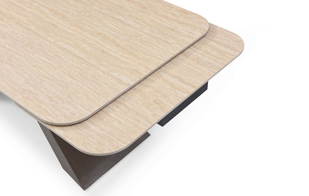 Стол раскладной Torino 160-240, песочная керамика - фото 5