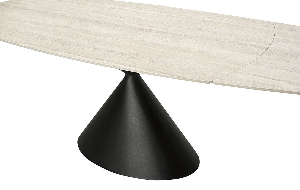 Стол раскладной Sylvia 140-200, травертин - фото 10