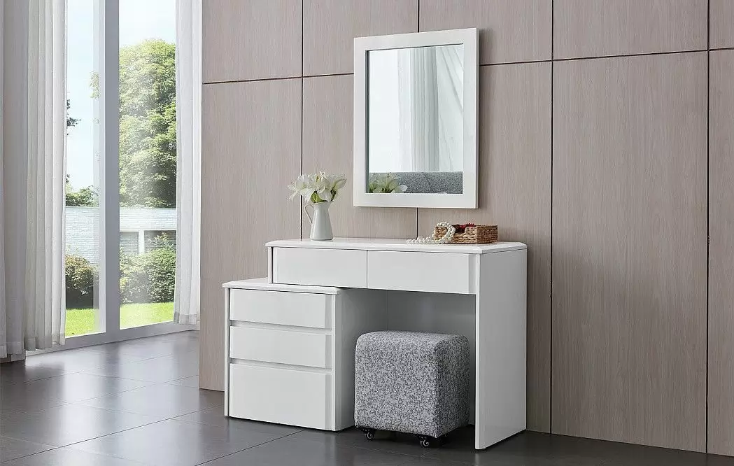 Столик туалетный Glaston, белый