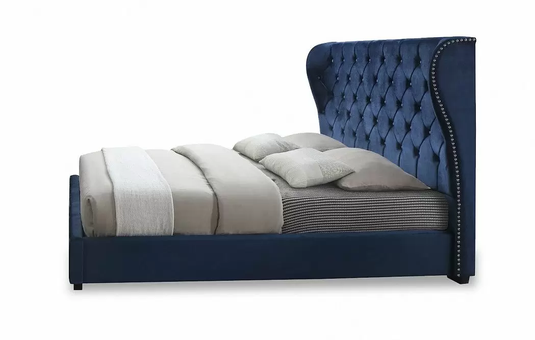 Комплект для спальни Fabiana, синий (с туалетным столиком) - фото 6