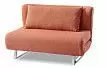 Комплект мягкой мебели Rosy, папайя/хром