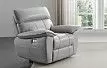 Кресло-реклайнер Allison, светло-серый