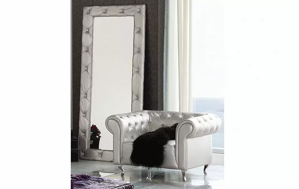 Кресло Serenity, серебро - фото 4