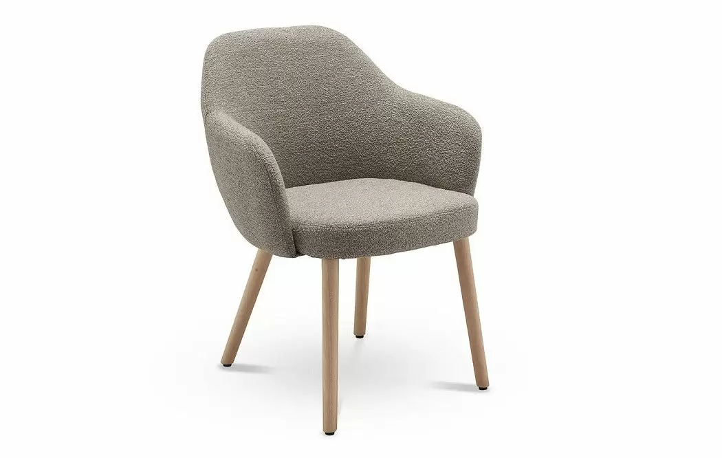 Стул Grace, песочный тедди/бук