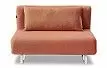 Комплект мягкой мебели Rosy, папайя/хром