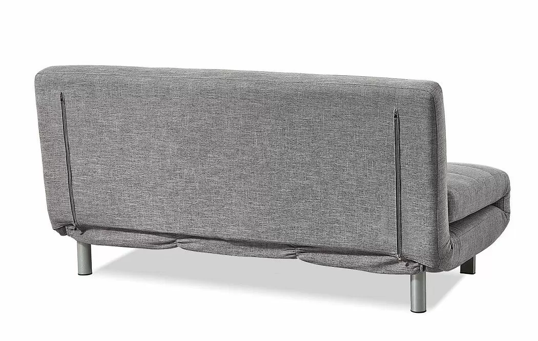Диван-кровать Doris, серый цвет/хром - фото 8