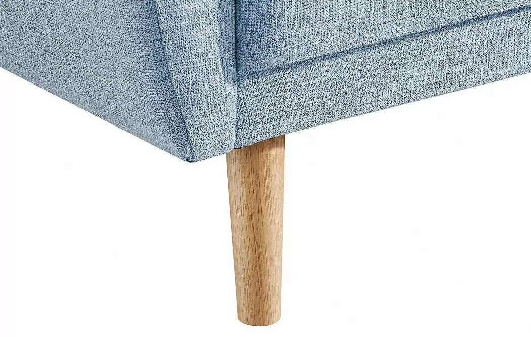 Диван-кровать Christy угловой (правый), голубой - фото 5