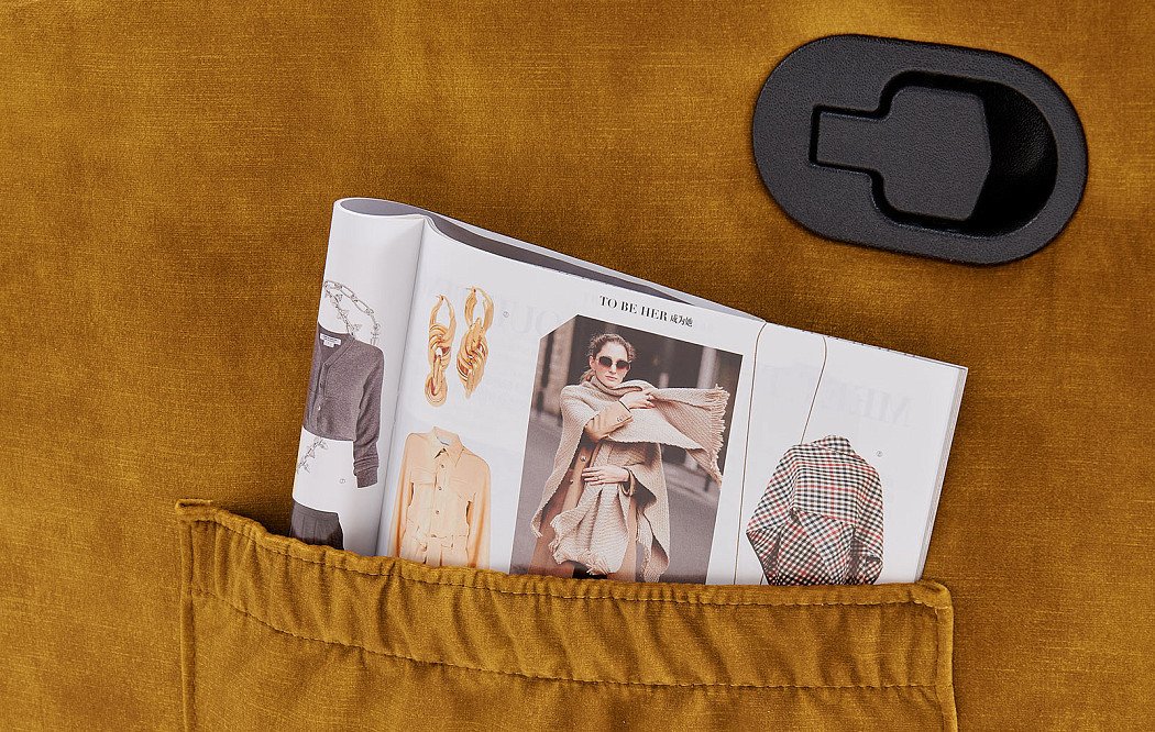 Кресло-реклайнер Siesta, охра - фото 14