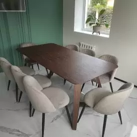 Стол Sabrina + 4 стула Berta