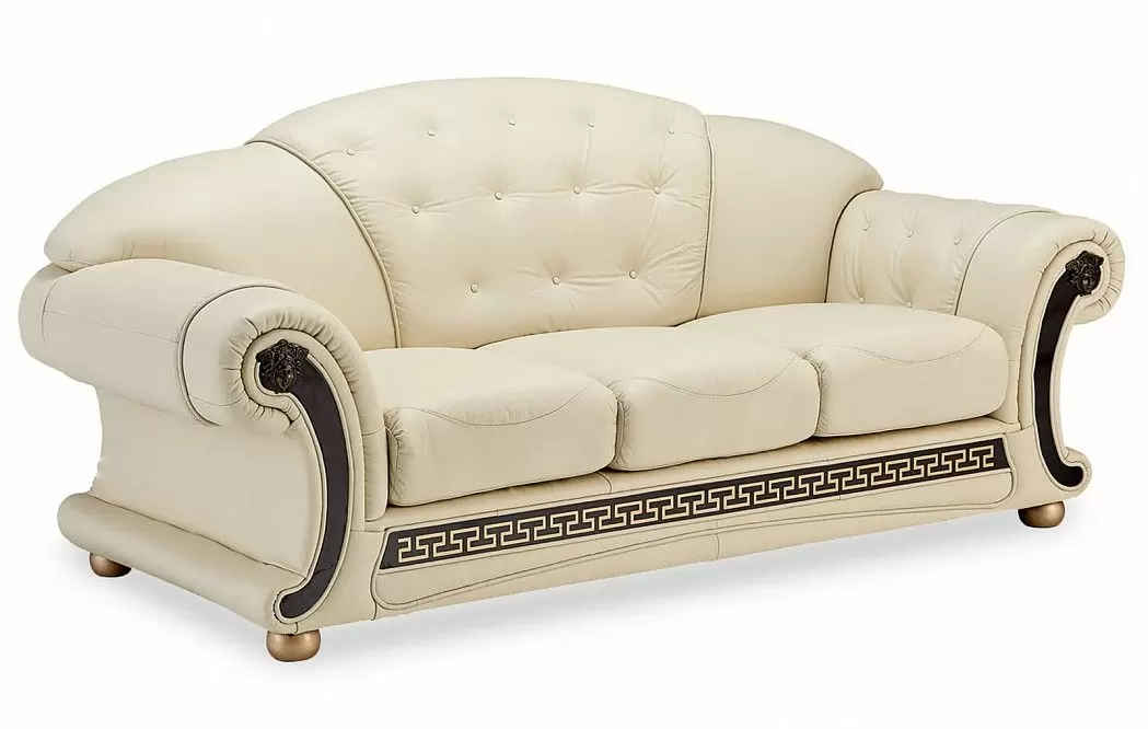 Диван Versace 3-х местный, белый - фото 3