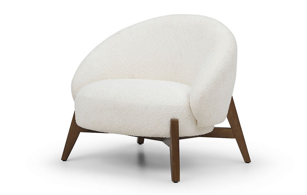 Кресло Orlando, белый/орех - фото 15