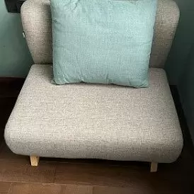 Кресло-кровать Rosy, бежевый/мята