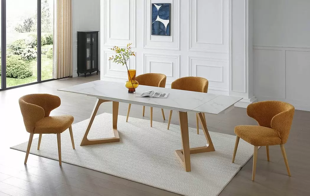 Стул Simona, терракотовый/ясень - фото 5