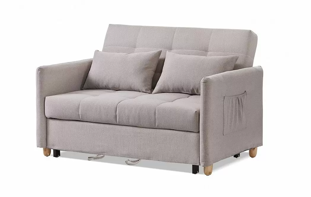 Диван-кровать Benedict, серо-бежевый - фото 12