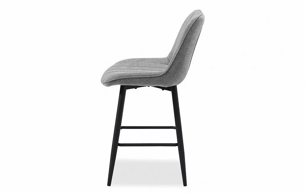 Стул полубарный Cleo, серый/черный - фото 9