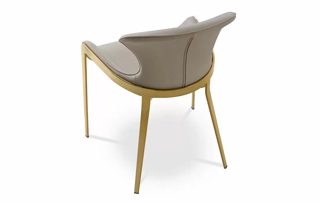 Стул Hillary, серый/золото - фото 7