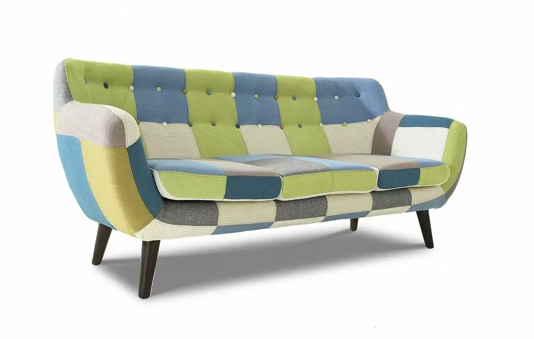 Диван Florida 3-х местный (пэчворк) - фото 3