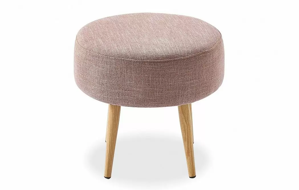 Пуф круглый Heidi, коралловый - фото 3