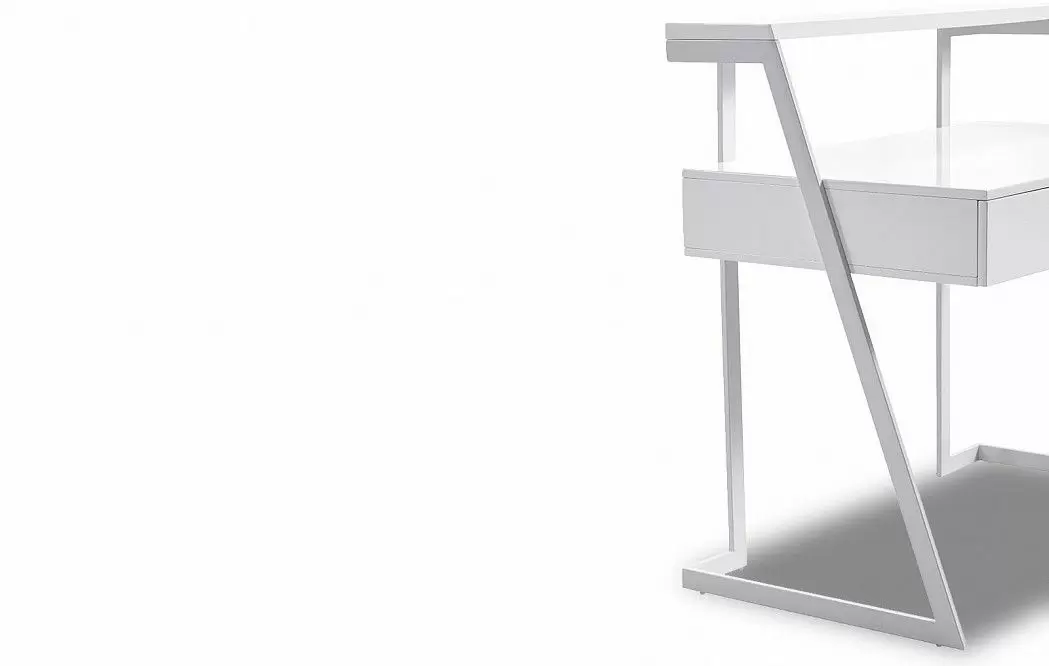 Стол письменный Kristen, белый - фото 6