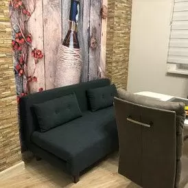 Диван-кровать Doris, желтый