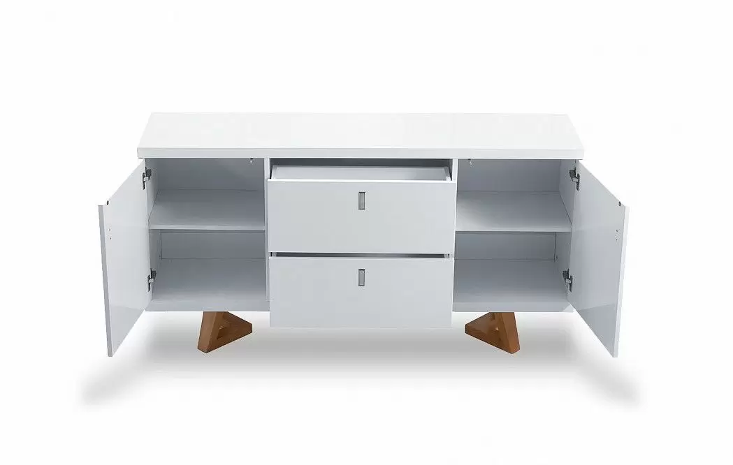 Буфет Avalon, белый/орех - фото 8