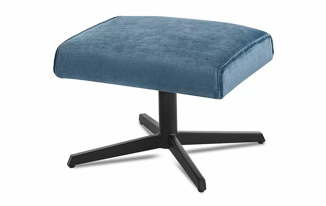 Кресло и оттоманка Boston, синий - фото 10