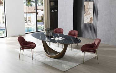 Стол Marseille + 4 стула Monica