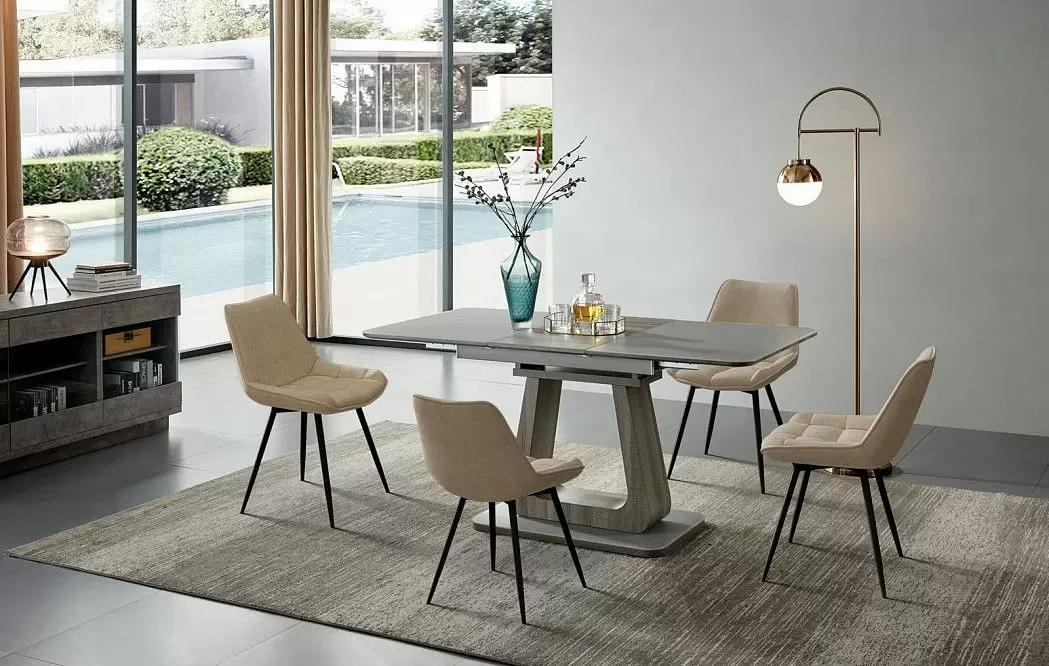 Стул Amalia, бежевый/черный - фото 5