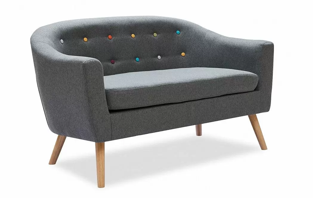 Комплект мягкой мебели Florence, темно-серый - фото 9