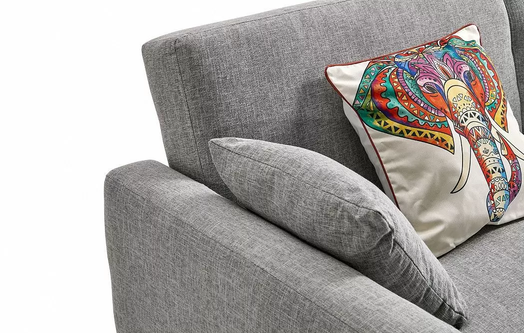 Подушка Kansas, серый - фото 2