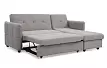 Диван-кровать Rotterdam угловой (правый), цвет серый