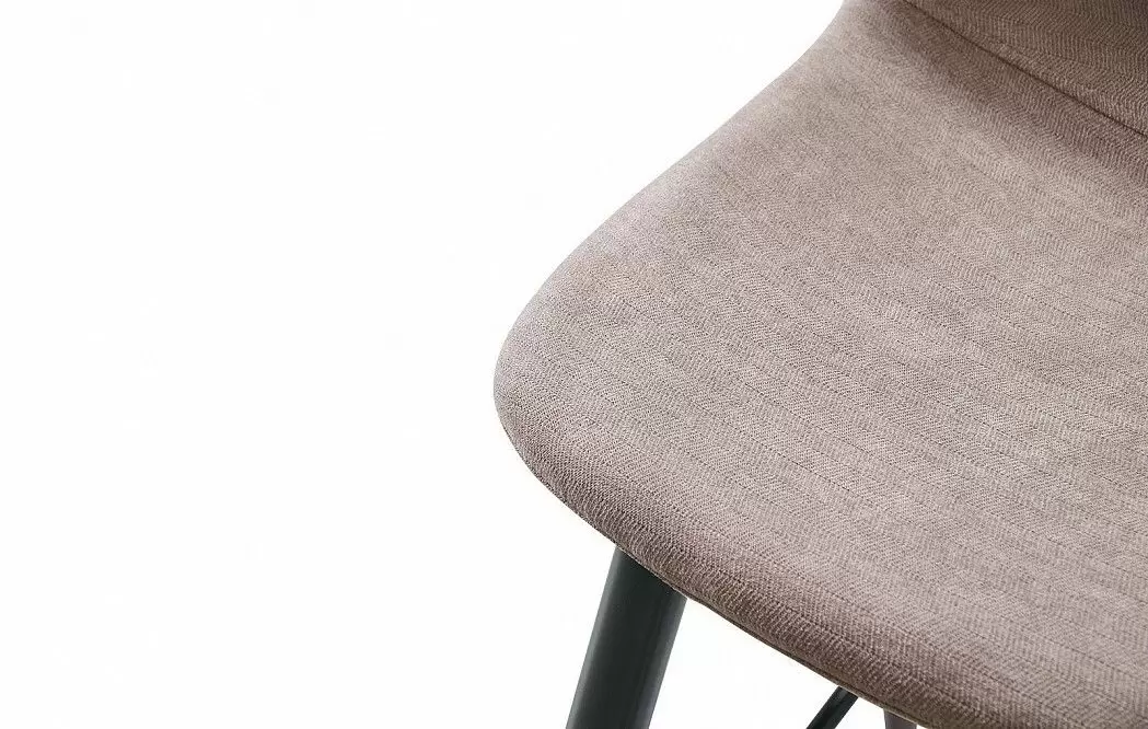 Стул полубарный Jack (60), бежевый/черный - фото 8