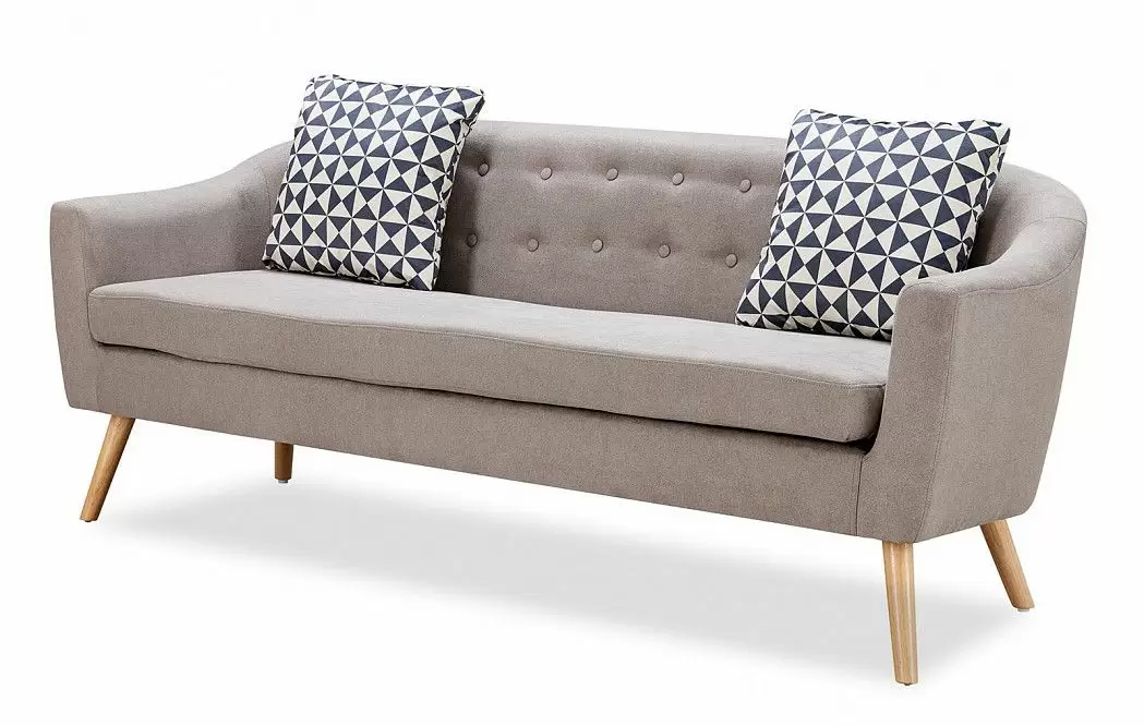 Комплект мягкой мебели Florence, серо-бежевый - фото 4