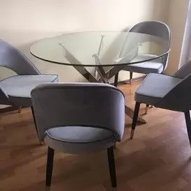 Стол Fancy + 4 стула Holly