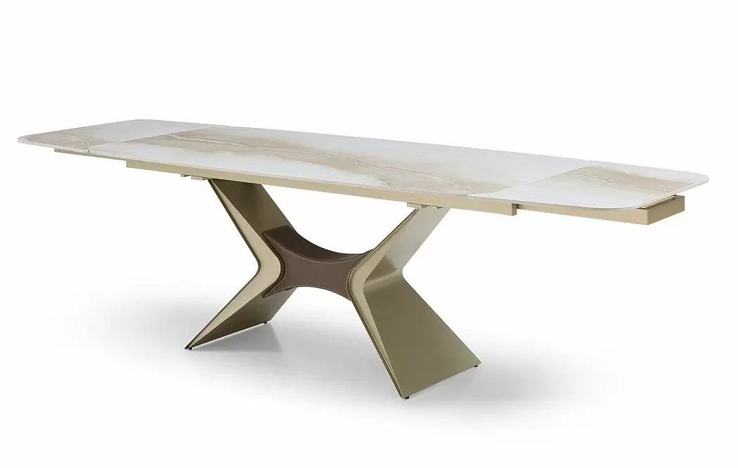 Стол Richard + 4 темно-бежевых стула Emma - фото 4