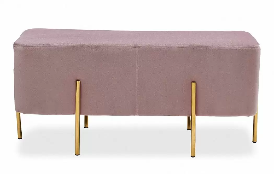 Банкетка Gatsby большая, лиловый/золото - фото 3