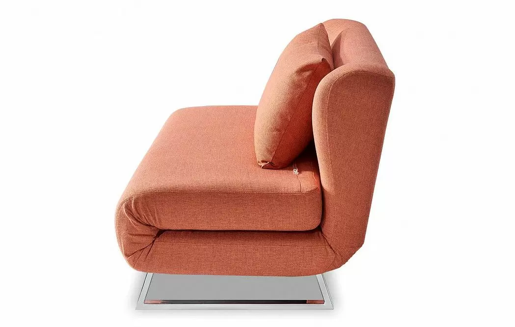 Комплект мягкой мебели Rosy, папайя/хром - фото 10