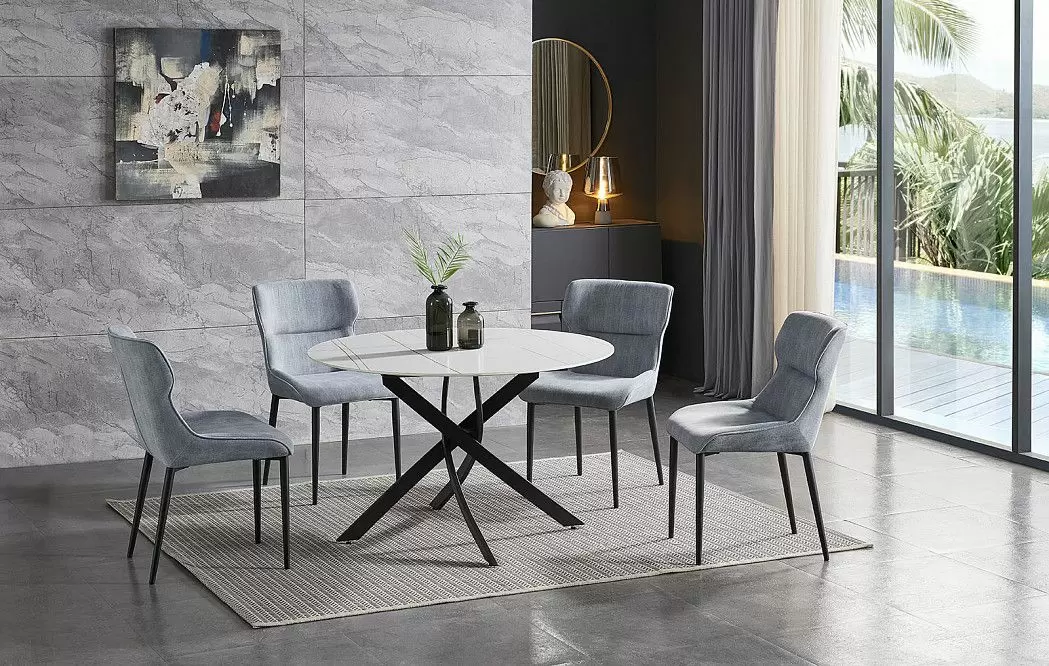 Стол Gabriel + 4 стула Fred