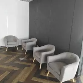 Диван Florence 2-х местный, коралловый/орех