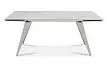 Стол раскладной Ramses 160-230, белый мрамор/хром