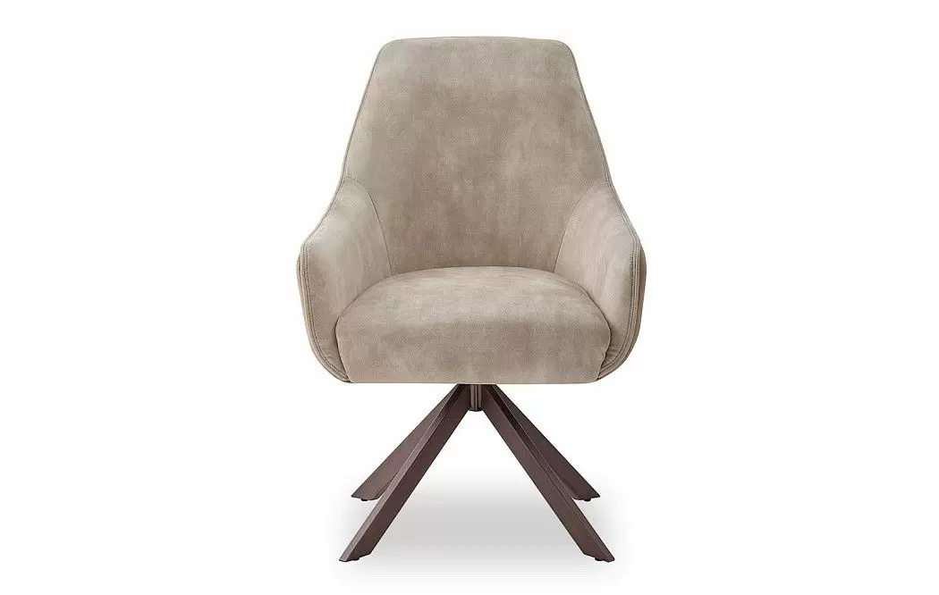 Стул Emma, темно-бежевый/мокко/бронза - фото 4