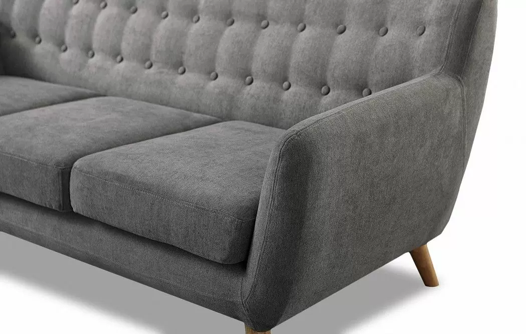 Комплект мягкой мебели Copenhagen, темно-серый - фото 8