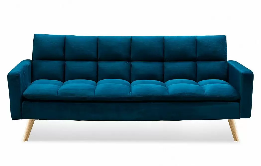 Диван-кровать Felicity, цвет темно-синий/натуральный - фото 4