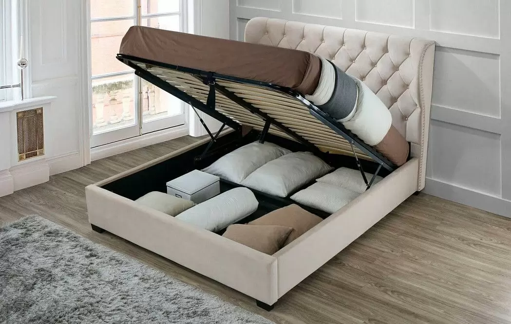 Комплект для спальни Fabiana, бежевый (с туалетным столиком) - фото 2