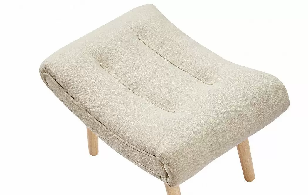 Кресло и оттоманка Dolce Vita, кремовый/натуральный - фото 11