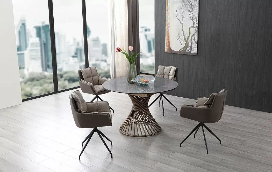 Стул Lotta, серо-бежевый - фото 3