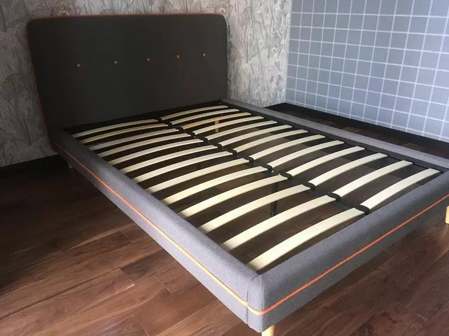 Кровать Madeira 180x200, серо-коричневый - фото 17