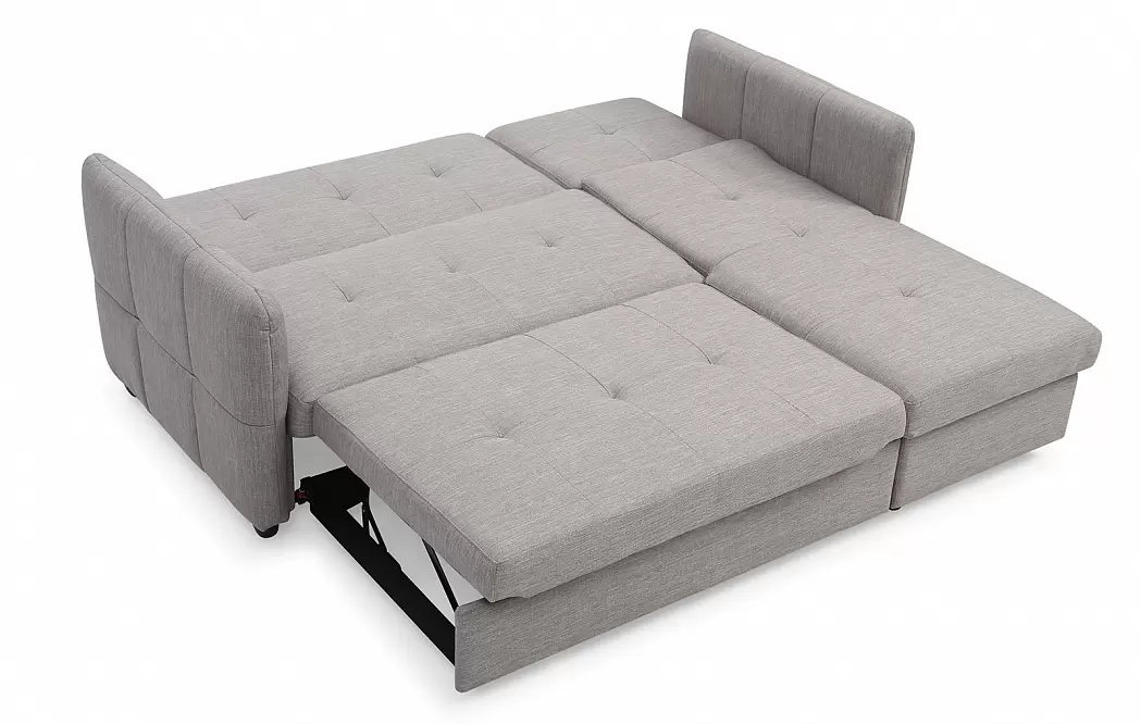 Диван-кровать Rotterdam угловой (правый), цвет серый - фото 5