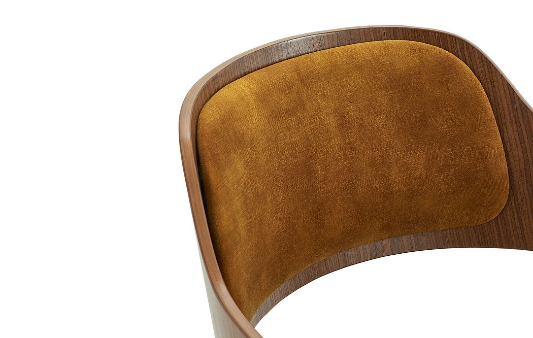 Стул Jody, охра/орех - фото 3