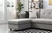 Диван-кровать Rotterdam угловой (правый), цвет серый